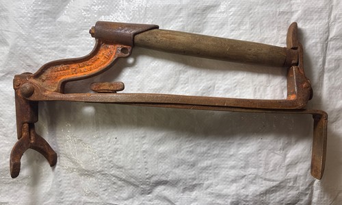 Vintage cast iron fuller - cast,